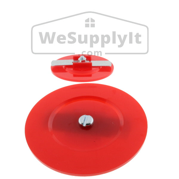 Fire Department Connection FDC Plastic Adjust A Plug  2 1/2" Red (Set of 2) - W533
