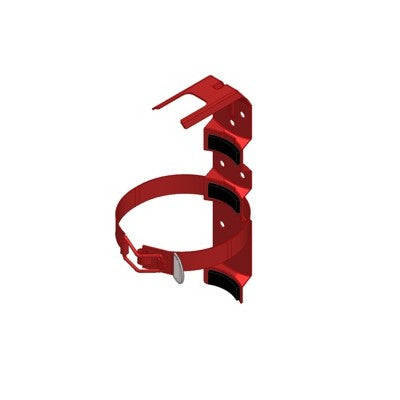 Amerex® Model 818, Fire Extinguisher Vehicle Bracket, Red, 01211-P - WeSupplyIt.com