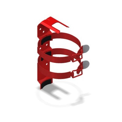 Amerex® Model 818S, Fire Extinguisher Vehicle Bracket, Red, 05294-P - WeSupplyIt.com