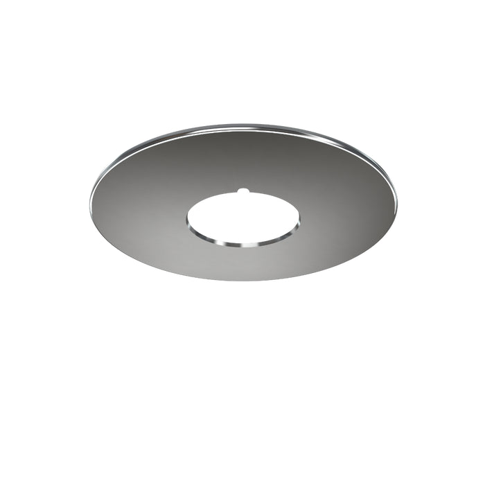 Viking Flat Surface Mount Escutcheon, 3/4"NPT, Stainless Steel Chrome, 2 3/4"OD, 09596F - WeSupplyIt.com
