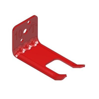 Amerex® Model 820, Fire Extinguisher Wall Hanger Bracket, Red, 05525-P - WeSupplyIt.com