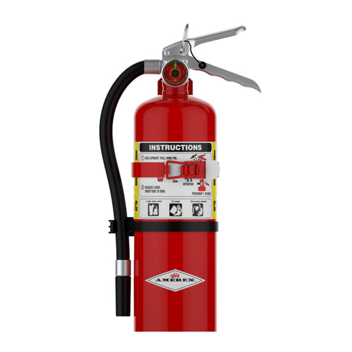 Amerex® B402T ABC Dry Chemical Fire Extinguisher 5lb, 3A40BC, With Vehicle Bracket, 15281 - WeSupplyIt.com