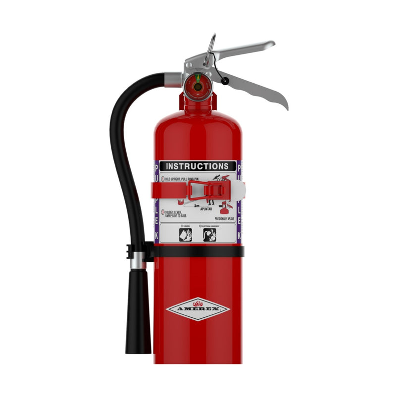 Amerex® B479T Purple K Fire Extinguisher, 5 Pound, 30BC, With Vehicle Bracket, 15288 - WeSupplyIt.com