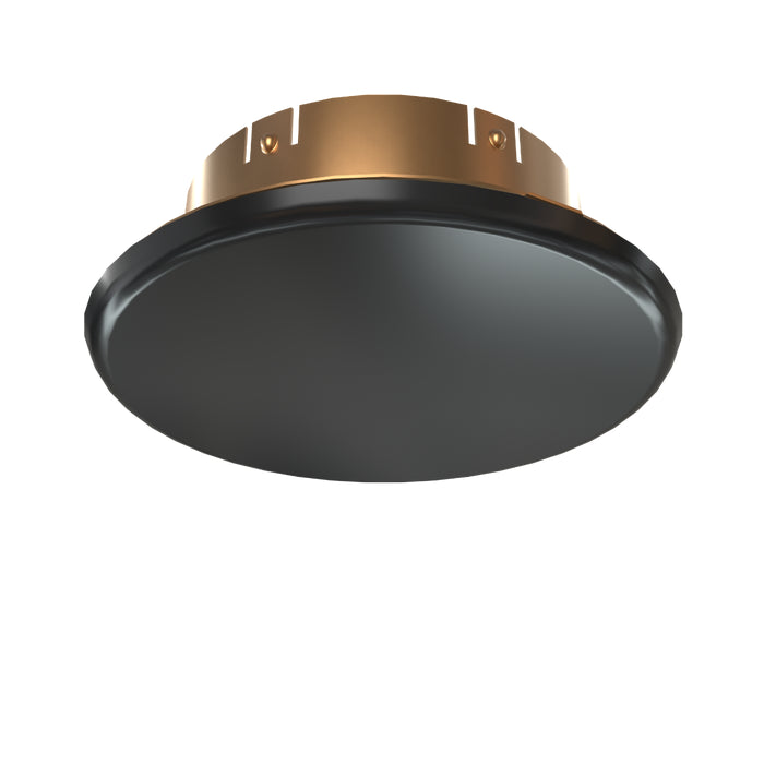 Viking® 23447 Label 23449A Concealed Push On Standard Fire Sprinkler Cover Plate Escutcheon, Black, 135 Degree Orange Label, 23447MA/B - WeSupplyIt.com