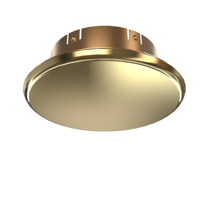 Viking® 23447 Label 23449A Concealed Push On Standard Fire Sprinkler Cover Plate Escutcheon, Bright Brass, 165 Degree White Label, 23447BC - WeSupplyIt.com