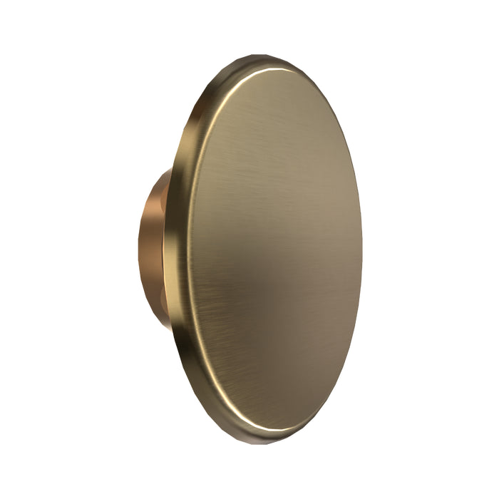 Viking® Freedom 16207 Label 16209 Horizontal Sidewall Concealed Fire Sprinkler Cover Plate Escutcheon, Antique Brass, 165 Degree White Label, 16207BC/A - WeSupplyIt.com
