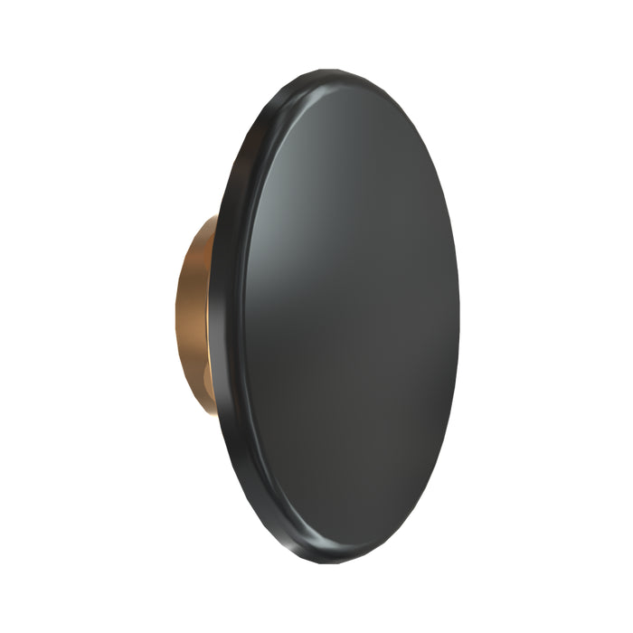 Viking® Freedom 16207 Label 16209 Horizontal Sidewall Concealed Fire Sprinkler Cover Plate Escutcheon, Black, 135 Degree Orange Label, 16207MA/B - WeSupplyIt.com