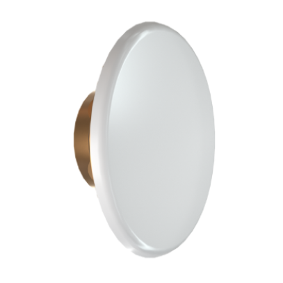 Viking® Freedom 16207 Label 16209 Horizontal Sidewall Concealed Fire Sprinkler Cover Plate Escutcheon, White, 165 Degree White Label, 16207MC/W - WeSupplyIt.com