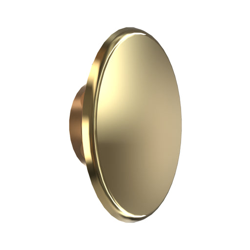 Viking® Freedom 16207 Label 16209 Horizontal Sidewall Concealed Fire Sprinkler Cover Plate Escutcheon, Bright Brass, 165 Degree White Label, 16207BC - WeSupplyIt.com
