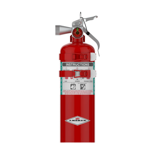 Amerex® B394TS Halotron 1 Fire Extinguisher, 5.5 Pound, 5BC, With Aircraft Bracket, 16330 - WeSupplyIt.com