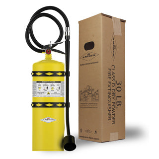 Amerex® B570 Class D Sodium Chloride Fire Extinguisher 30lb, D, With Wall Bracket, 16882 - WeSupplyIt.com