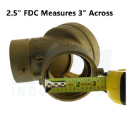 Potter Roemer 4625-LC Cap It 2.5" Locking Cap For Fire Department Connections - WeSupplyIt.com