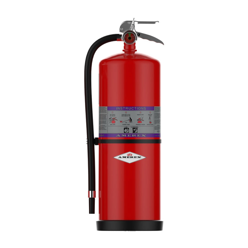 Amerex® 718 Z Series High Performance Compliance Flow Purple K Fire Extinguisher, 30 Pound, 160BC, With Wall Bracket, 26917 - WeSupplyIt.com