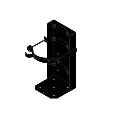 Amerex® Model 811, Fire Extinguisher Heavy Duty Box Type Vehicle Bracket, Black, 27575 - WeSupplyIt.com
