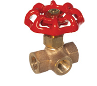 Lansdale  LVTWV Three Way Globe Valve 1/4" Bronze - 700-100-00220 - WeSupplyIt.com