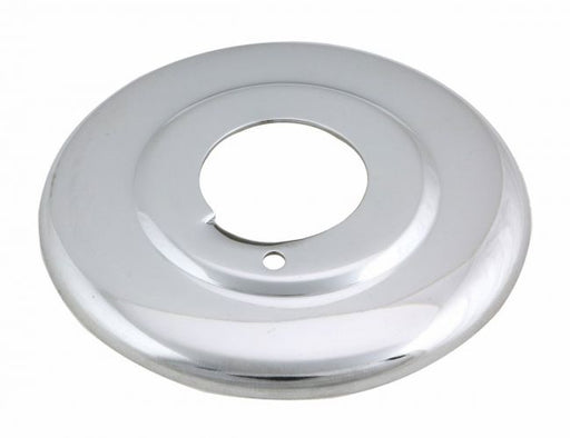 One Piece Canopy Escutcheon, Steel, 3/4" NPT, 1/2" Depth, Chrome - WeSupplyIt.com