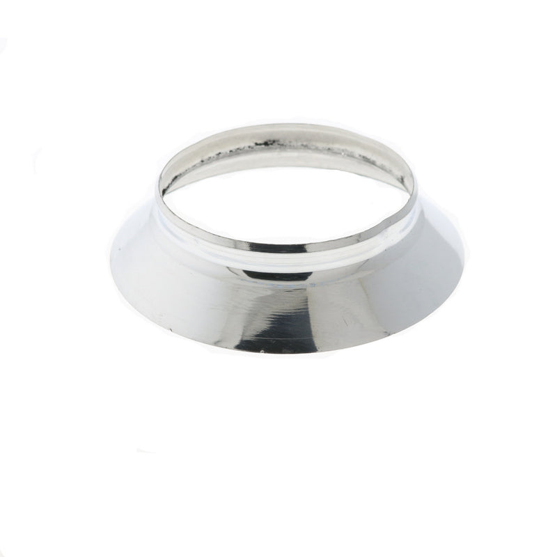 403 Aluminum (Old Style) Standard Escutcheon Skirt, Chrome, ID 2 1/4" - WeSupplyIt.com