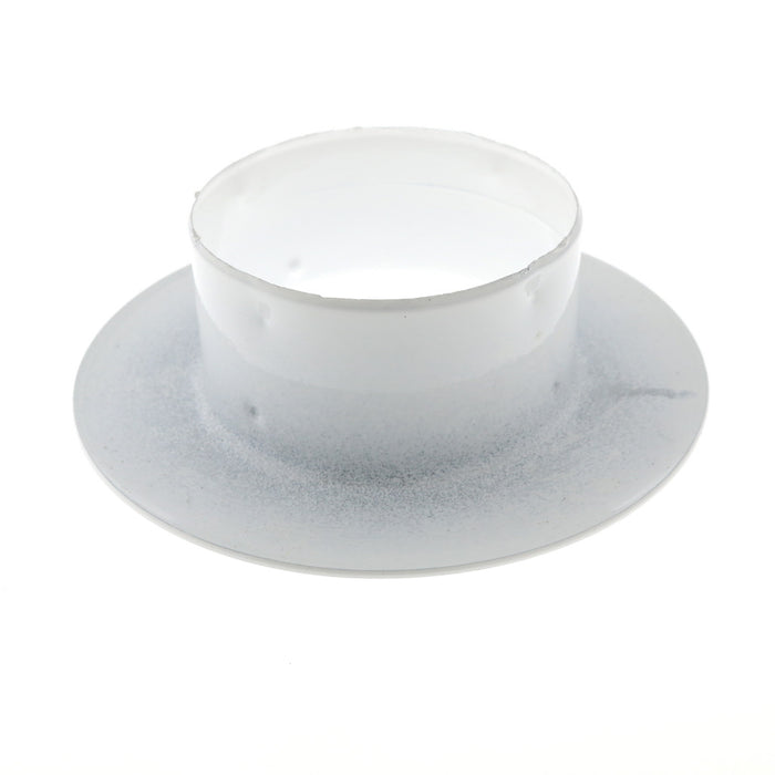 501 Aluminum (Old Style) Recessed Escutcheon, White - WeSupplyIt.com