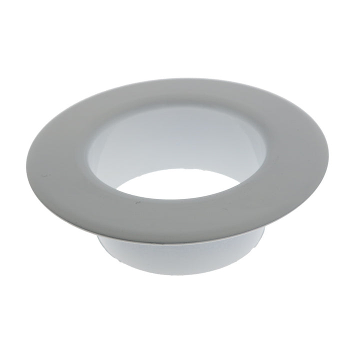 Central ESLO Recessed Escutcheon Aluminum, White - WeSupplyIt.com