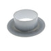 Central ELO Recessed Escutcheon Aluminumm, White - WeSupplyIt.com