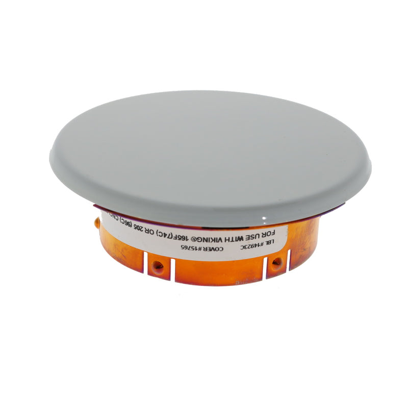 Viking® Mirage ELO 15765 Label 14923 Concealed Fire Sprinkler Cover Plate Escutcheon, White, 165 Degree White Label, 15765MC/W - WeSupplyIt.com