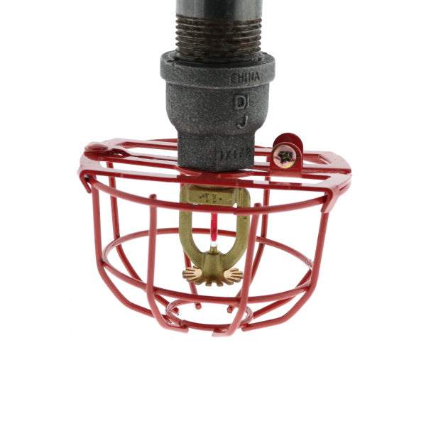 Fire Sprinkler Head Guard, Heavy Duty, 3/4", Red - WeSupplyIt.com