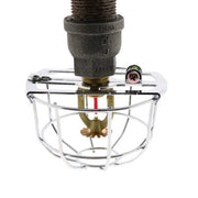 Fire Sprinkler Head Guard, Heavy Duty, 1/2", Chrome - WeSupplyIt.com
