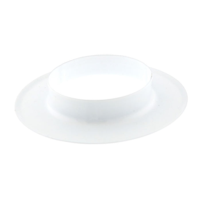 401 Steel (New Style) Flush Escutcheon Skirt, White 2 3/16" ID - WeSupplyIt.com