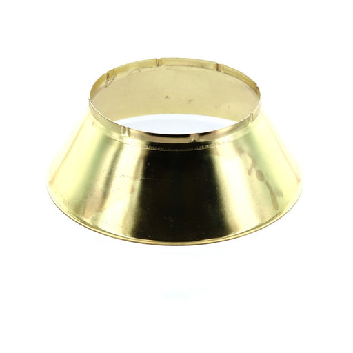 401 Steel (New Style) Standard Escutcheon Skirt, Brass, ID 2 3/16" - WeSupplyIt.com