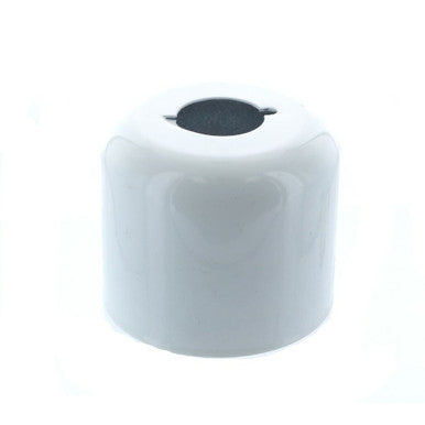 401 Steel (New Style) Standard Escutcheon Cup White 1/2" NST - WeSupplyIt.com