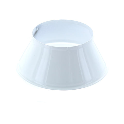 401 Steel (New Style) Standard Escutcheon Skirt, White, ID 2 3/16" - WeSupplyIt.com