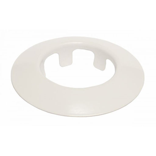 401 Steel (New Style) Tapered Escutcheon, White, ID 2 3/16" - WeSupplyIt.com