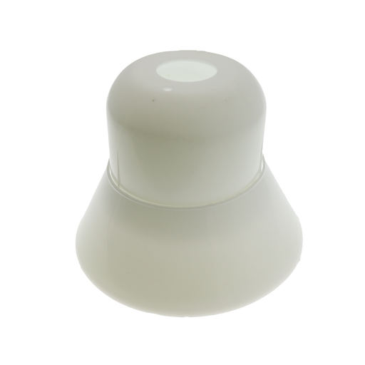 401 Plastic Escutcheon Cup and Skirt 2 Piece Set - 1/2" NPT White - WeSupplyIt.com