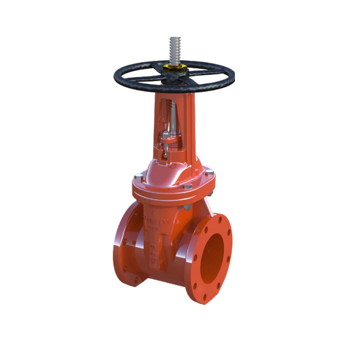 Kennedy Valve® 8068A-1000 Model C509 Resilient Wedge Gate Valve, Flange x Flange OS&Y, 10" - WeSupplyIt.com