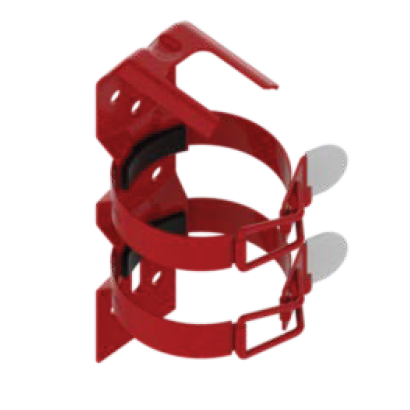 Amerex® Model 845S, Fire Extinguisher Vehicle Bracket, Red, 18863 - WeSupplyIt.com