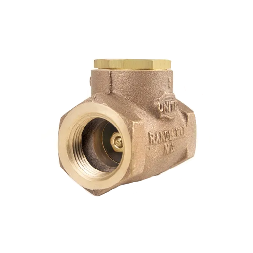 United Brass Works Inc® 99S-0125 Model 99S Threaded Bronze Swing Check Valve, 1 1/4" - WeSupplyIt.com