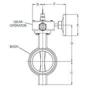 Butterfly Valve With Tamper Switch, Normally Closed, Grooved, 300 PSI, 2" - WeSupplyIt.com