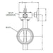 Butterfly Valve With Tamper Switch, Normally Closed, Grooved, 300 PSI, 2" - WeSupplyIt.com