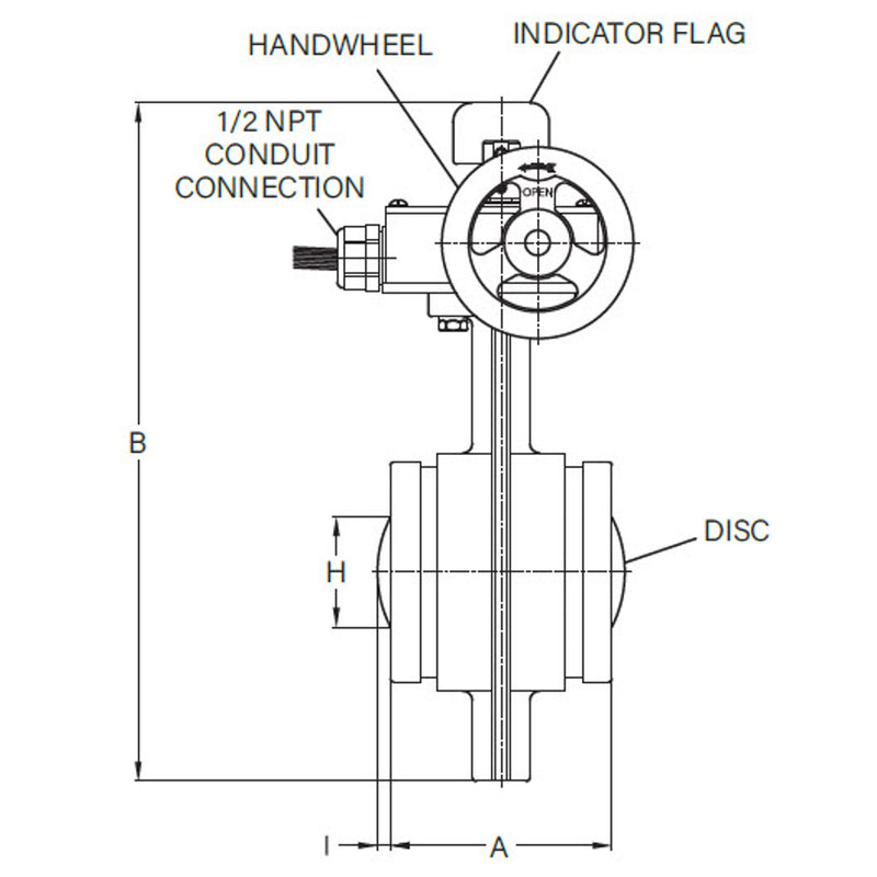 Butterfly Valve With Tamper Switch, Normally Closed, Grooved, 300 PSI, 2" - WeSupplyIt.com