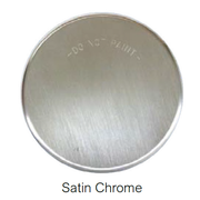 Tyco Model RFII Concealed Fire Sprinkler Cover Plate Escutcheon, Brushed Chrome, 165 Degree, 56-792-8-165 - WeSupplyIt.com