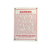 Fire Sprinkler Warning For Homes Sign, Aluminum, 5" x 7" - 100-475-01910 - WeSupplyIt.com