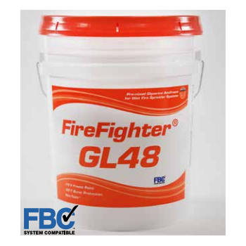 FireFighter® GL48 Pre-Mixed Antifreeze For CPVC Wet Fire Sprinkler Systems, 5 Gallon Pail - WeSupplyIt.com
