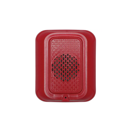 System Sensor HRL-LF L-Series Indoor 2-Wire Selectable Output Low Frequency Sounder, Wall Mount, No Marking, Red - WeSupplyIt.com