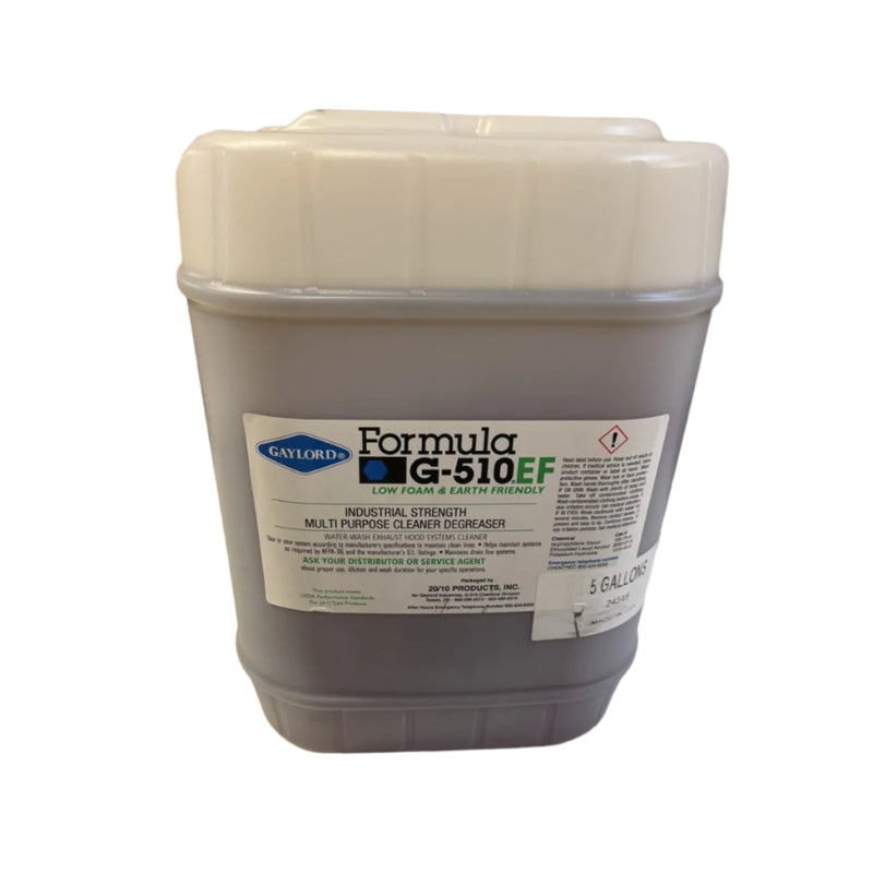 Gaylord 30479 Formula G-510EF Cleaning Agent For Gaylord Washdown Systems, 5 Gallon Pail, GL-G510EF-5 - WeSupplyIt.com