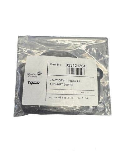 Tyco DPV-1 Dry Pipe Valve 2 1/2" and 3" Repair Parts Kit, 92-312-1-204 - WeSupplyIt.com