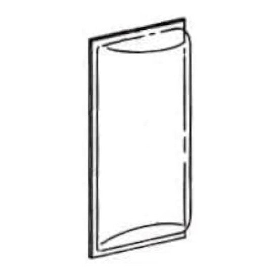 Larsen's CB0621 Replacement Bubble Acrylic For Cameo Series Fire Extinguisher Cabinet,  6 3/4" x 21 1/2" - WeSupplyIt.com