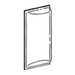 Larsen's CB0621 Replacement Bubble Acrylic For Cameo Series Fire Extinguisher Cabinet,  6 3/4" x 21 1/2" - WeSupplyIt.com