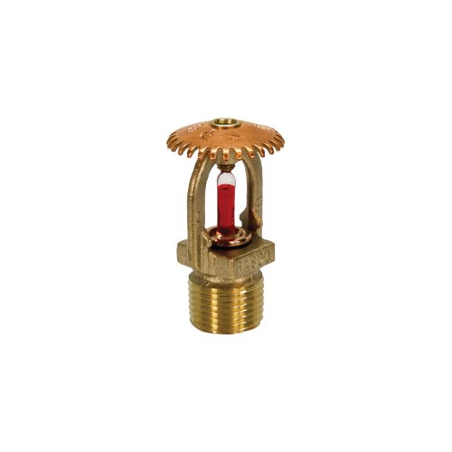 RASCO/Reliable® RA1323, Model F1-42, Upright, 4.2K, SR, 1/2" NPT, Brass, 155 Degree, F42U1B, AA151128R9, Fire Sprinkler Head - WeSupplyIt.com