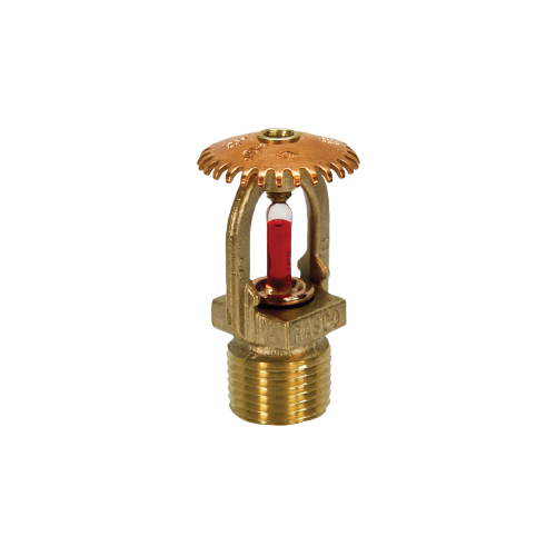 RASCO/Reliable® RA1325, Model F1-56, Upright, 5.6K, SR, 1/2" NPT, Brass, 155 Degree, F56U1BN, AA151132S9, Fire Sprinkler Head - WeSupplyIt.com