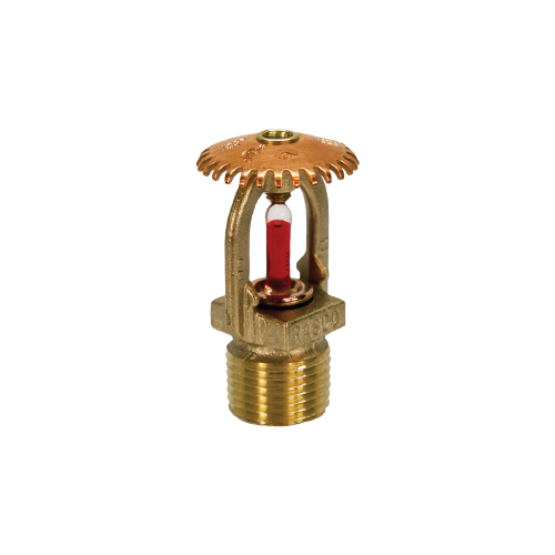RASCO/Reliable® RA2525, Model F1-56-300, Upright, 5.6K, SR, 1/2" NPT, Brass, 155 Degree, F56U1B3N, AF151132S9, Fire Sprinkler Head - WeSupplyIt.com